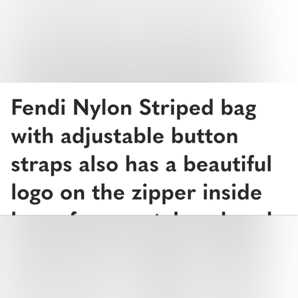 FENDI nylon bag - Picture 8 of 8